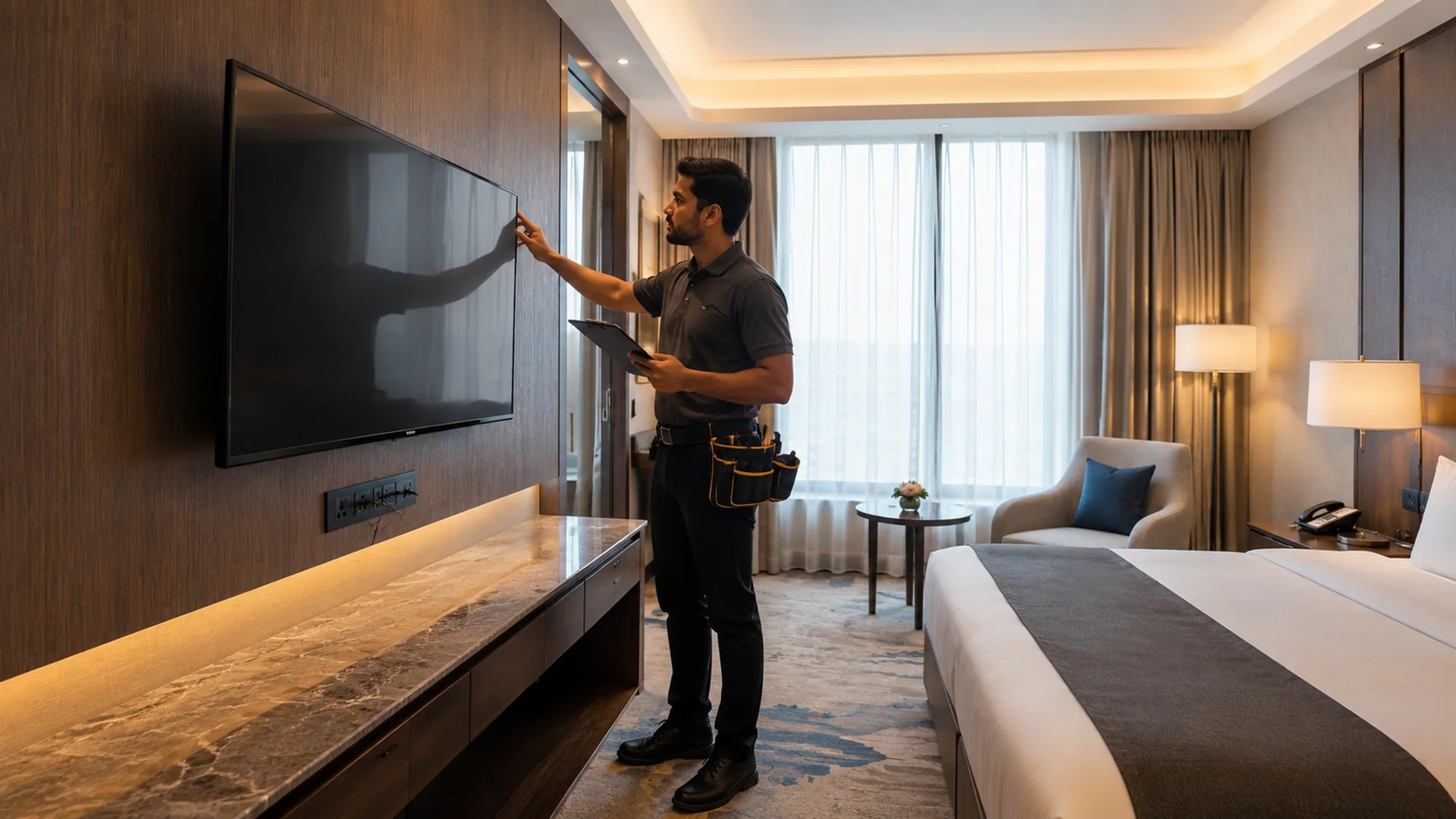 Site survey & room TV review