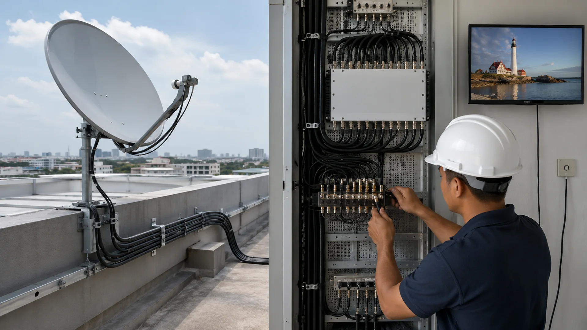 AJMI approved thumbnail for SMATV Systems for Hotels and Residential Compounds